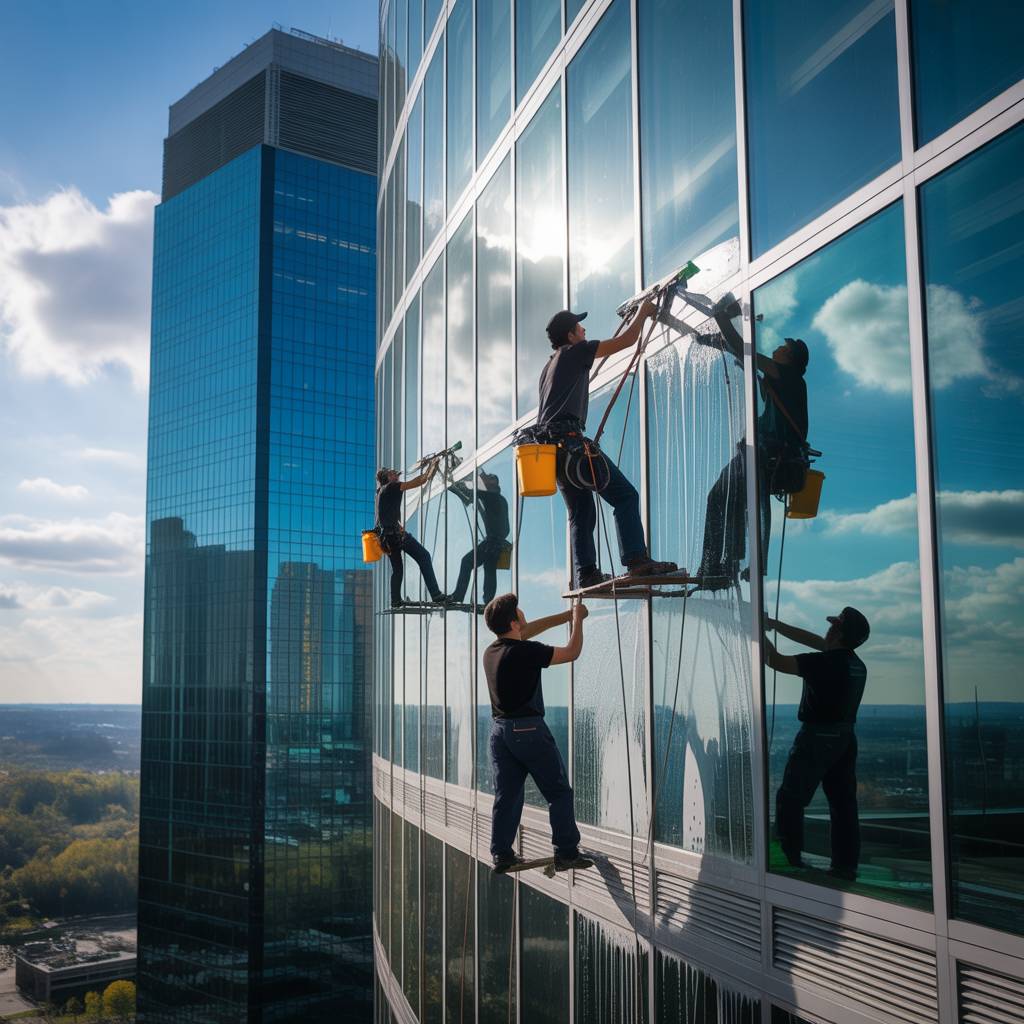 Residential window cleaning